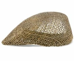 Dorfman Pacific Clyde - DPC 916 Twisted Seagrass Straw Ivy Cap Men