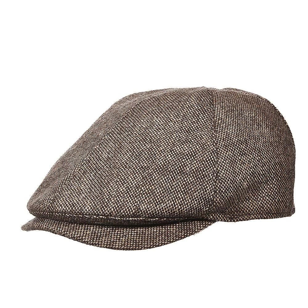 Brand new ๐คฉ Dorfman Pacific DPC MW235 Brown Wool Blend Ivy Cap W/ Quilted Lining Men ๐คฉ 3 Dorfman Pacific DPC MW235 Brown Wool Blend Ivy Cap W/ Quilted Lining Men