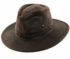 Dorfman Pacific MC233 - DPC Weathered Cotton Outback Hat