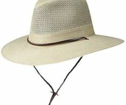 Dorfman Pacific DPC 865 Crushable Brushed Twill Safari Hat