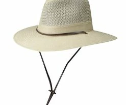 Dorfman Pacific DPC 865 Crushable Brushed Twill Safari Hat