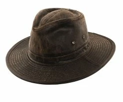 Dorfman Pacific MC233 - DPC Weathered Cotton Outback Hat