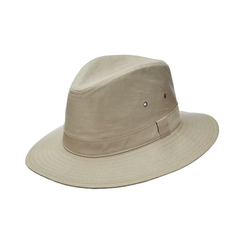 Brand new ๐ฅฐ Dorfman Pacific Men The Berg - DPC MC346 Khaki Cotton Packable/Crushable Safari Hat ๐ 2 Dorfman Pacific Men The Berg - DPC MC346 Khaki Cotton Packable/Crushable Safari Hat