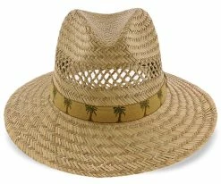 Men Caladesi - Dorfman Pacific Natural Rush Straw Safari Hat
