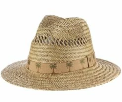 Dorfman Pacific DPC MS303 Natural Straw Safari Hat Men