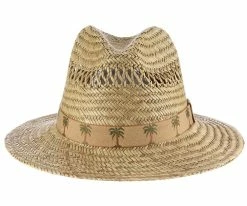 Dorfman Pacific DPC MS303 Natural Straw Safari Hat Men