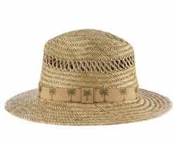 Dorfman Pacific DPC MS303 Natural Straw Safari Hat Men
