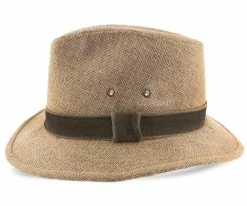 Dorfman Pacific Men Earth Ranger - DPC Camel Hemp Safari Hat