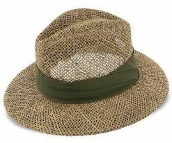 New ✔️ Portland - Dorfman Pacific 100% Seagrass Straw Fedora Hat Men ❤️ 31 Portland - Dorfman Pacific 100% Seagrass Straw Fedora Hat Men