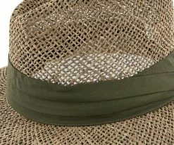 New ✔️ Portland - Dorfman Pacific 100% Seagrass Straw Fedora Hat Men ❤️ 47 Portland - Dorfman Pacific 100% Seagrass Straw Fedora Hat Men