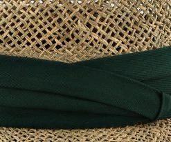New ✔️ Portland - Dorfman Pacific 100% Seagrass Straw Fedora Hat Men ❤️ 48 Portland - Dorfman Pacific 100% Seagrass Straw Fedora Hat Men