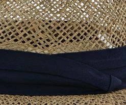 New ✔️ Portland - Dorfman Pacific 100% Seagrass Straw Fedora Hat Men ❤️ 50 Portland - Dorfman Pacific 100% Seagrass Straw Fedora Hat Men