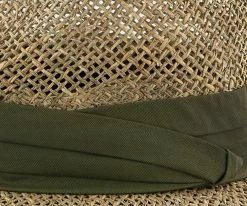 New ✔️ Portland - Dorfman Pacific 100% Seagrass Straw Fedora Hat Men ❤️ 51 Portland - Dorfman Pacific 100% Seagrass Straw Fedora Hat Men