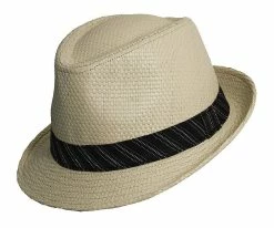 Dorfman Pacific Central - DPC MS177 Sand Matte Toyo Fedora Hat