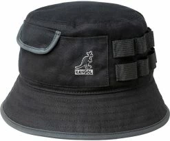 Waxed Utility Bucket - Kangol Cotton Bucket Hat Men
