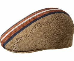 Stripe 507 - Kangol Wool Flat Cap