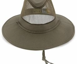 Fashionable Hats Men Grand Turk - Dorfman Pacific UPF 50+ Sun Protection Safari Hat