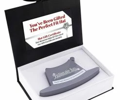 Fashionable Hats Hat Sizer With Gift Card & Gift Box Men