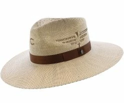 Charlie 1 Horse Hats Mexico Shore - Charlie 1 Horse Straw Fedora Hat - CSMXSH Men