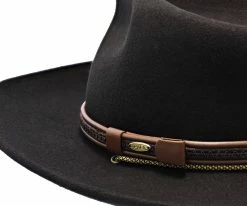 Tempest - Scala Crushable Wool Felt Outback Hat