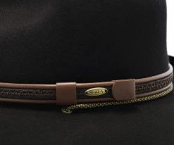 Tempest - Scala Crushable Wool Felt Outback Hat