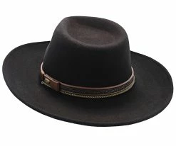 Tempest - Scala Crushable Wool Felt Outback Hat