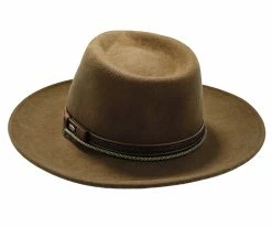 Tempest - Scala Crushable Wool Felt Outback Hat