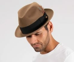 Buy โจ Jet 707 - Dobbs Fur Felt Fedora Hat - DFJET7 Men ๐ 41 Jet 707 - Dobbs Fur Felt Fedora Hat - DFJET7 Men