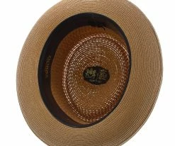Men Bishop - Dobbs Straw Porkpie Hat - DSBISH