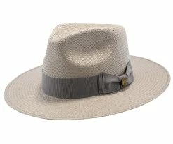 Estate - Dobbs Straw Fedora Hat Men
