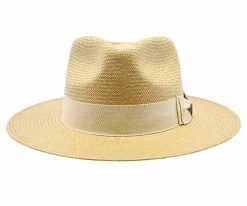 Estate - Dobbs Straw Fedora Hat Men