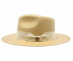Estate - Dobbs Straw Fedora Hat Men