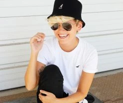 Washed Bucket - Kangol Cotton Bucket Hat Men