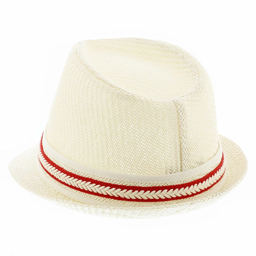 Brand new ๐ Starboard - Tropical Trends LS208 Paper Braid Straw Fedora Hat W/ Anchor Button Hat Pin Men โค๏ธ 35 Starboard - Tropical Trends LS208 Paper Braid Straw Fedora Hat W/ Anchor Button Hat Pin Men