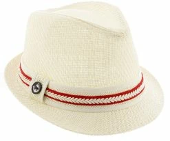Brand new ๐ Starboard - Tropical Trends LS208 Paper Braid Straw Fedora Hat W/ Anchor Button Hat Pin Men โค๏ธ 73 Starboard - Tropical Trends LS208 Paper Braid Straw Fedora Hat W/ Anchor Button Hat Pin Men