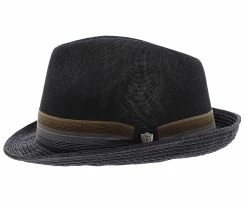 Backstage - Dorfman Pacific Toyo Straw Fedora Hat Men