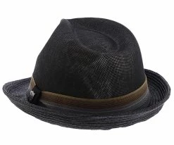 Backstage - Dorfman Pacific Toyo Straw Fedora Hat Men
