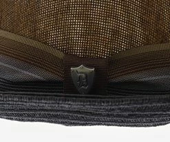 Backstage - Dorfman Pacific Toyo Straw Fedora Hat Men