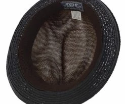 Backstage - Dorfman Pacific Toyo Straw Fedora Hat Men