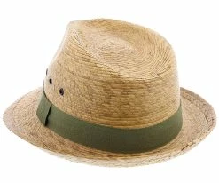 Skipper - Dorfman Pacific Braided Palm Fiber Fedora Men