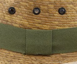 Skipper - Dorfman Pacific Braided Palm Fiber Fedora Men