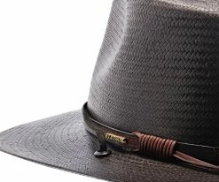 Men Belgrade - Stetson Shantung Straw Western Hat