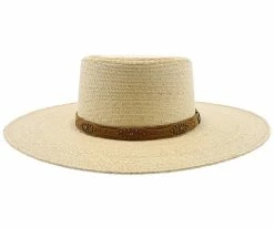 Men Highlands - Stetson Palm Straw Western Hat