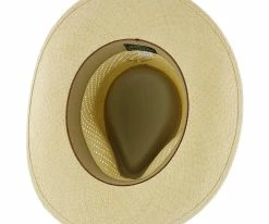 Men The Seton - Scala P221 Natural Panama Outback Hat