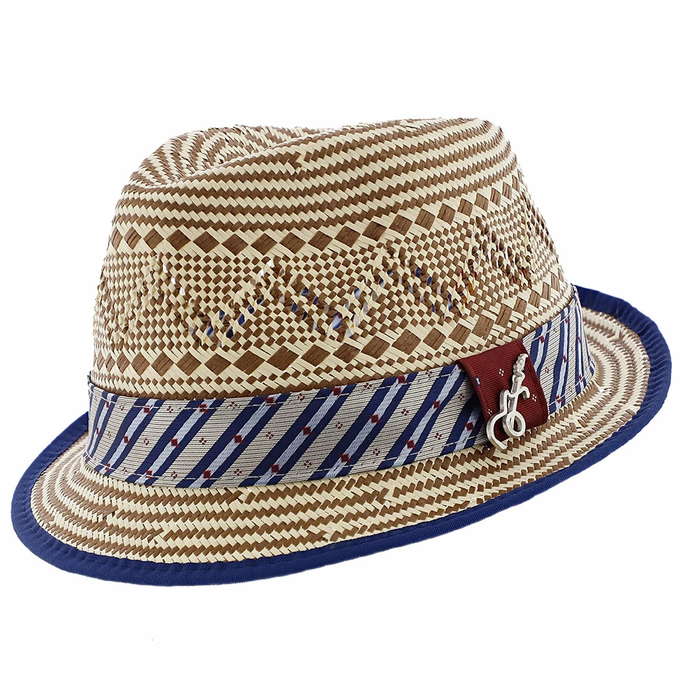 Best Sale ๐ Men Degree Previous Season Colors - Santana 100% Toyo Straw Fedora Hat ๐ 2 Men Degree Previous Season Colors - Santana 100% Toyo Straw Fedora Hat