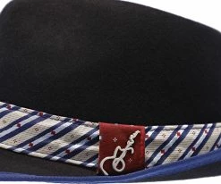 Notes - Santana Wool Felt Fedora Hat Men