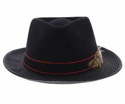 Performer - Santana Wool/Straw Fedora Hat