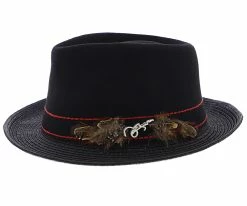 Performer - Santana Wool/Straw Fedora Hat