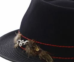 Performer - Santana Wool/Straw Fedora Hat