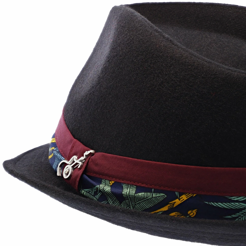 Budget ๐ Men Selbo - Santana Wool Felt Fedora Hat ๐ฅ 7 Men Selbo - Santana Wool Felt Fedora Hat